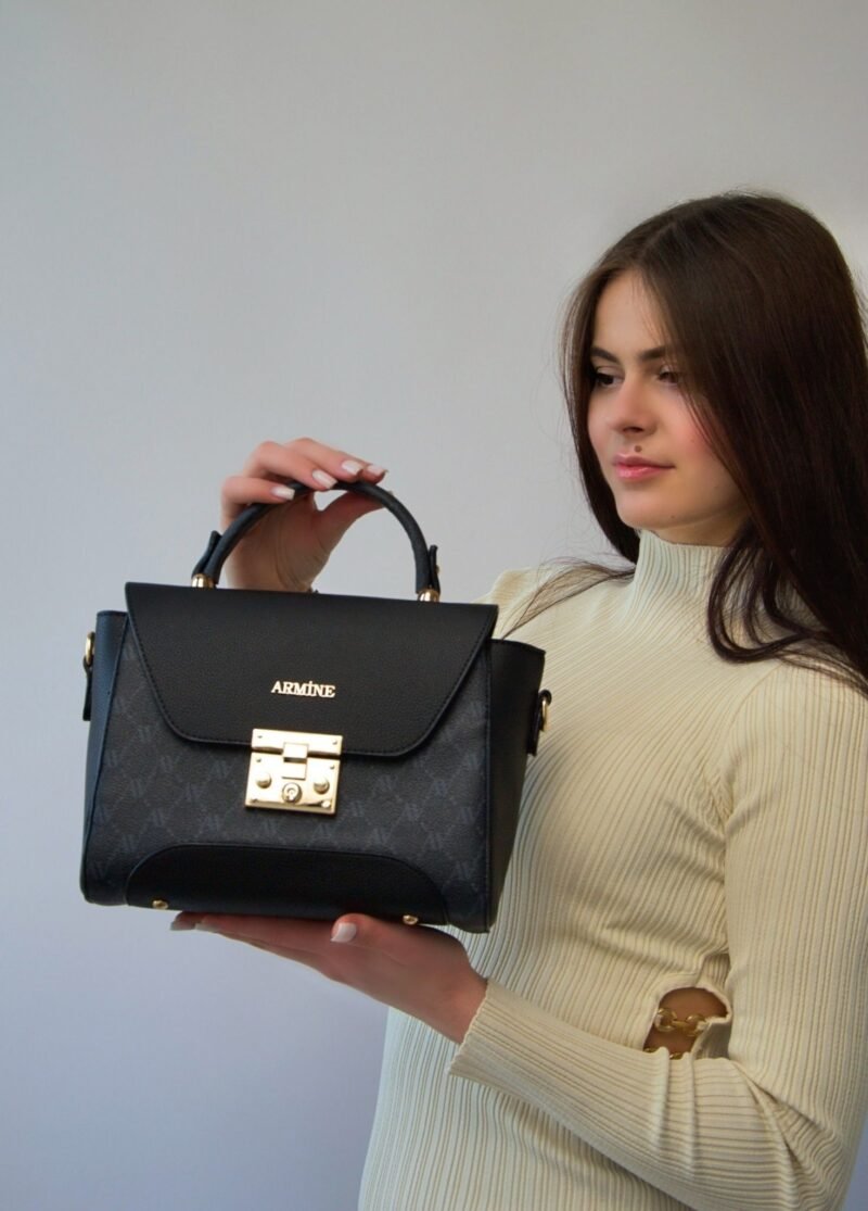 Originele Armine damestas – handtas donkerblauw Armine handtas blauw