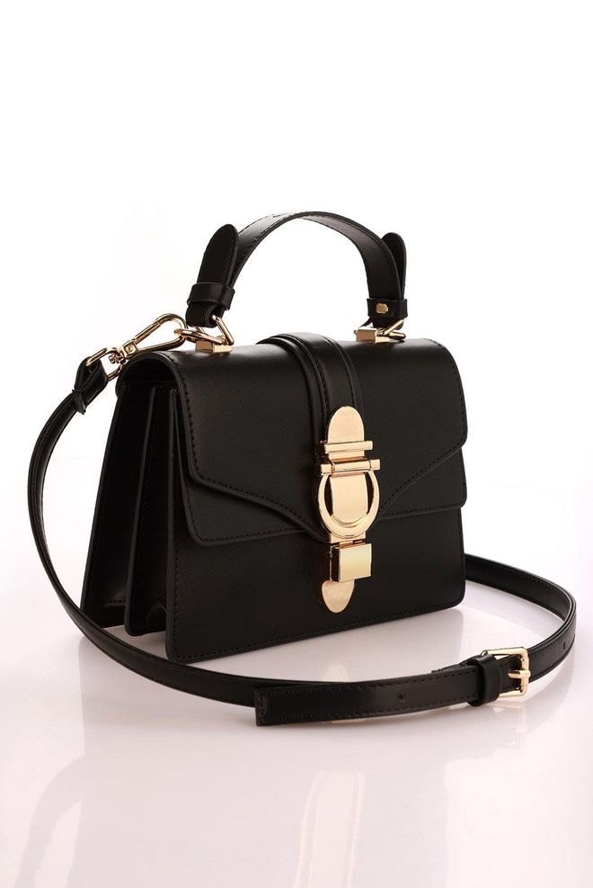 Originele Aron Atelier damestas – schoudertas Hope Black Triple Aron Handtas zwart