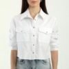 Witte blouse dishe
